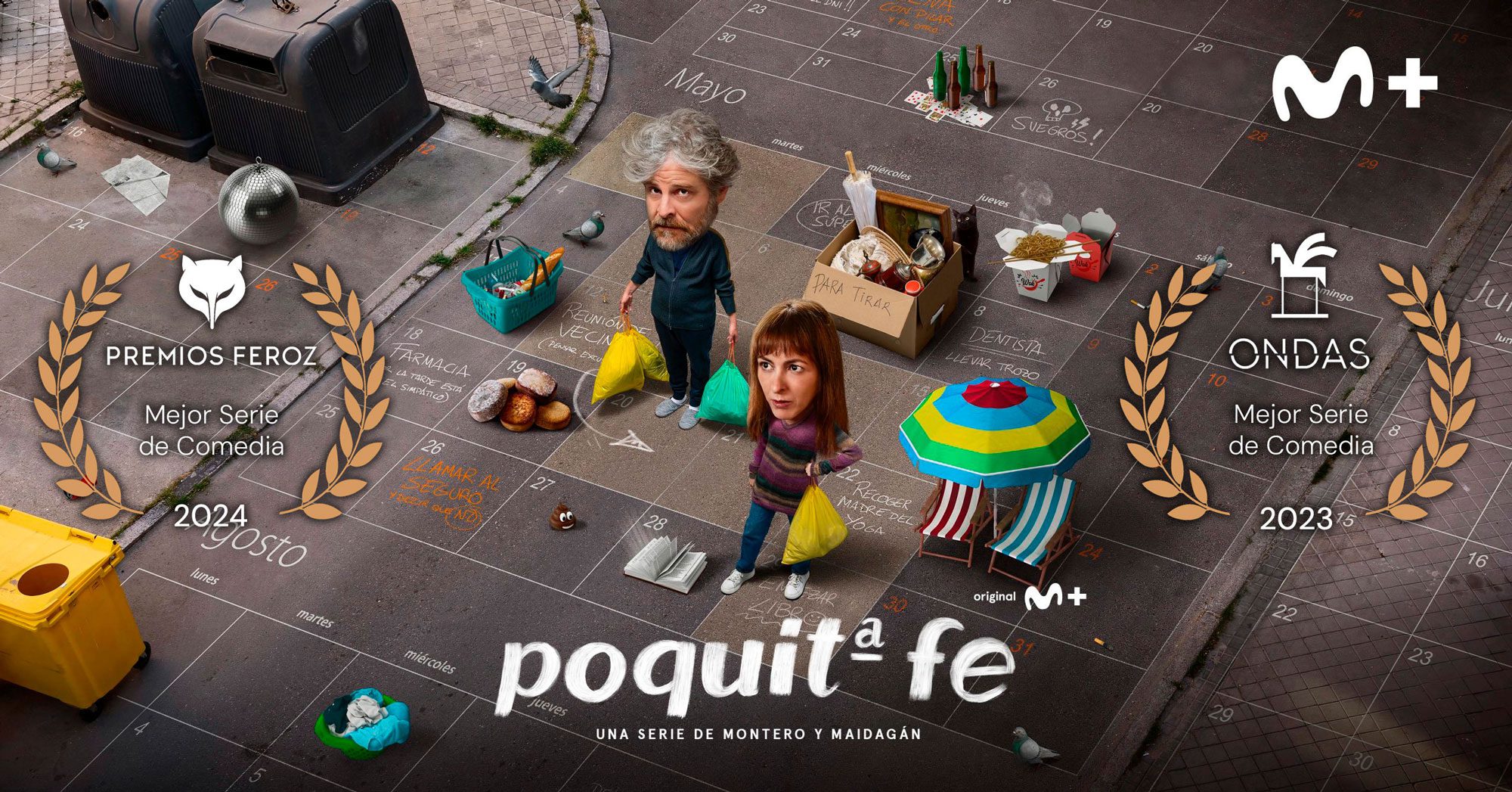 Original music for the acclaimed comedy Poquita Fe on Movistar Plus+.Reviewed in The New York Times and Esquire as one of the best series of the year.