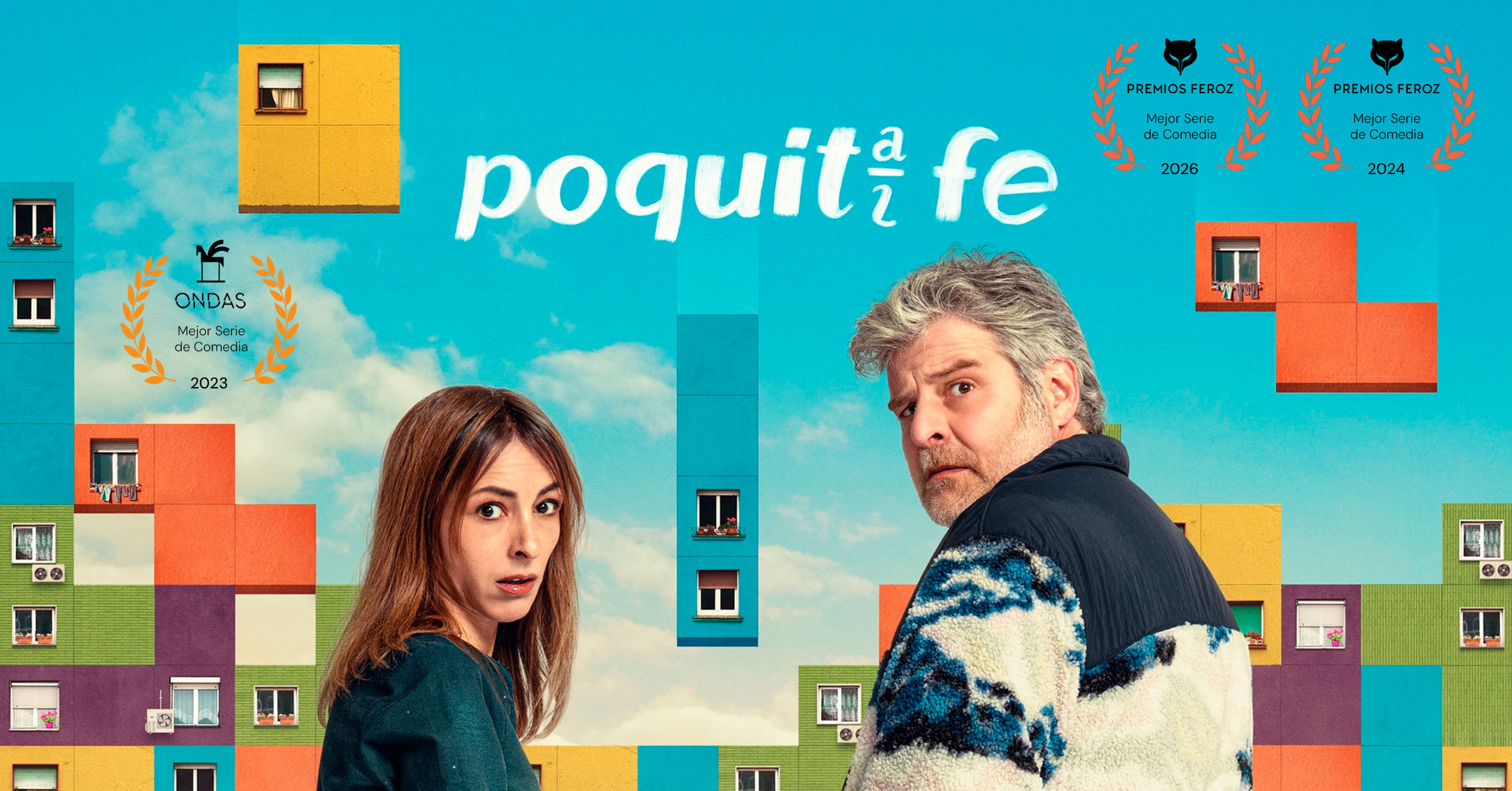 Panel de la serie Poquita Fé